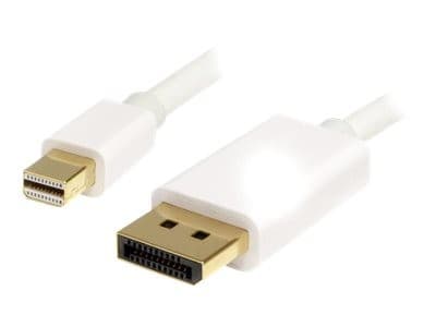 STARTECH Mini DisplayPort to DisplayPort Cable 1m White - Image 2