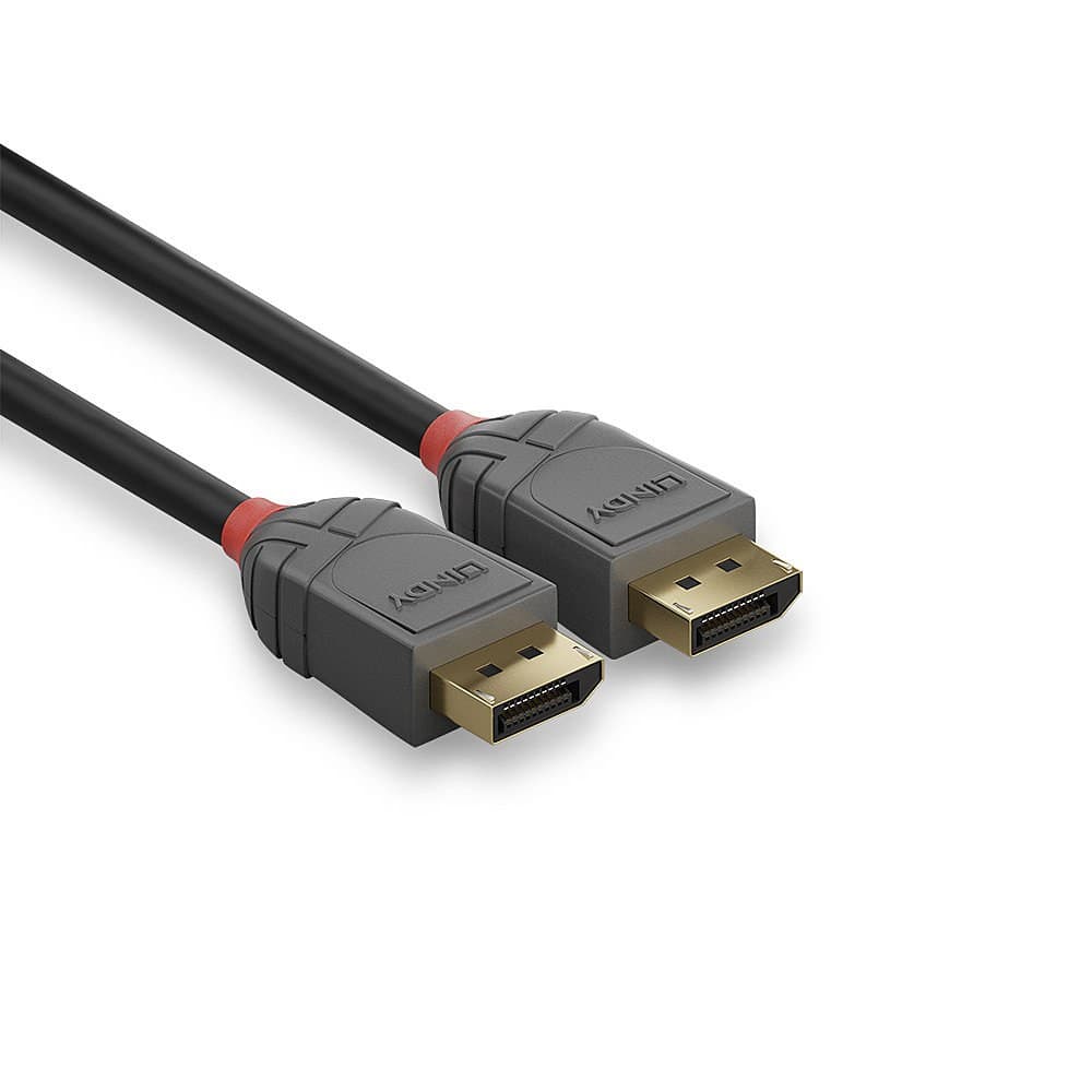 Lindy 5m DisplayPort 1.4 Cable, Anthra Line - Image 3