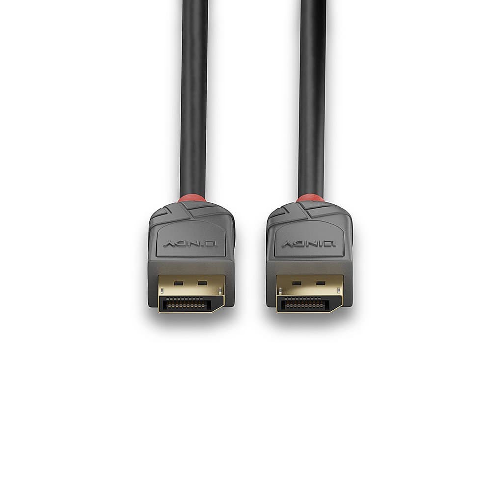 Lindy 5m DisplayPort 1.4 Cable, Anthra Line - Image 4
