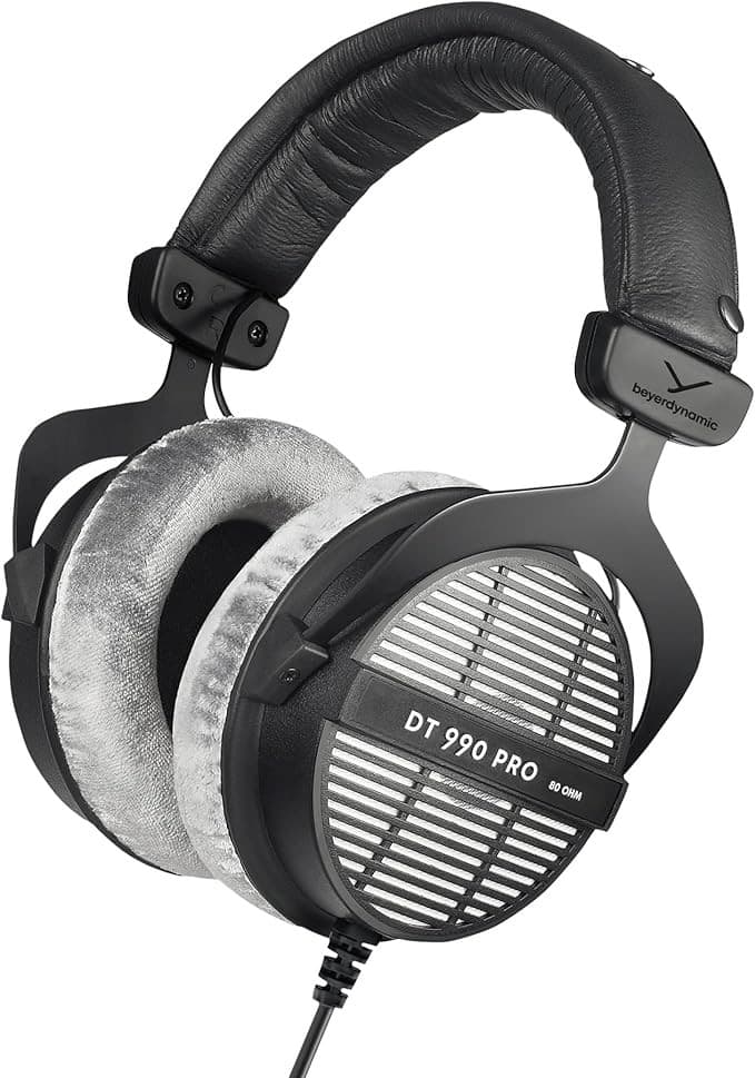 beyerdynamic DT 990 PRO 250 Ohm Open-Back Studio Headphones - Grey