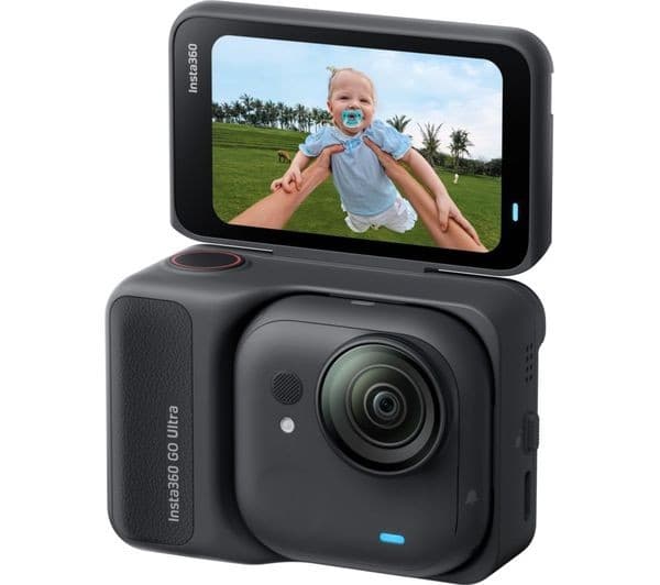 INSTA360 GO Ultra 4K Action Camera Black - Image 1