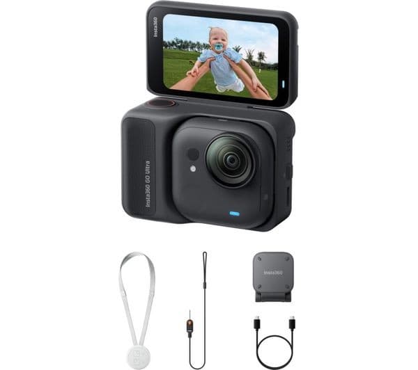 INSTA360 GO Ultra 4K Action Camera Black - Image 6
