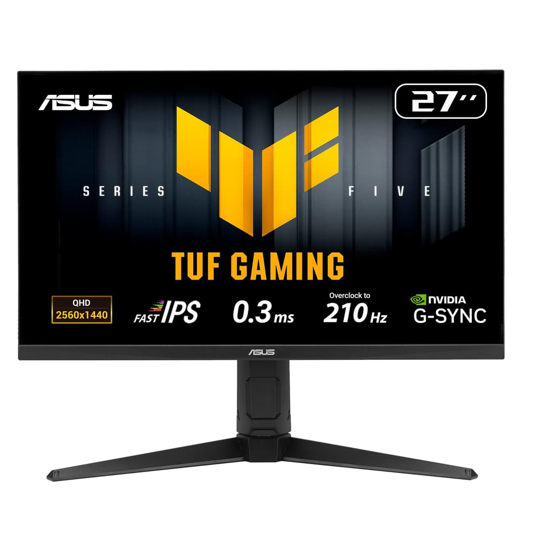 ASUS TUF Gaming Series 5 VG27AQL5A Gaming Monitor - Black - Image 1