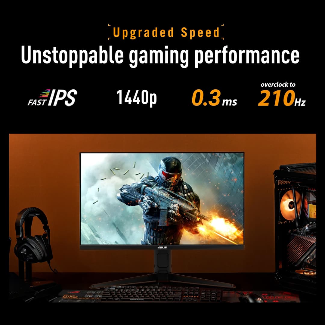 ASUS TUF Gaming Series 5 VG27AQL5A Gaming Monitor - Black - Image 3