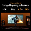 ASUS TUF Gaming Series 5 VG27AQL5A Gaming Monitor - Black thumbnail 3