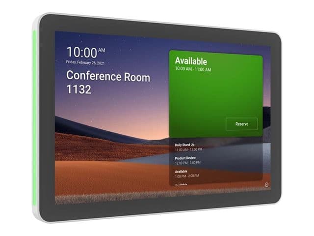 Logitech Tap Scheduler 10.1" Meeting Room Scheduling Panel, White (952-000094) - Image 1