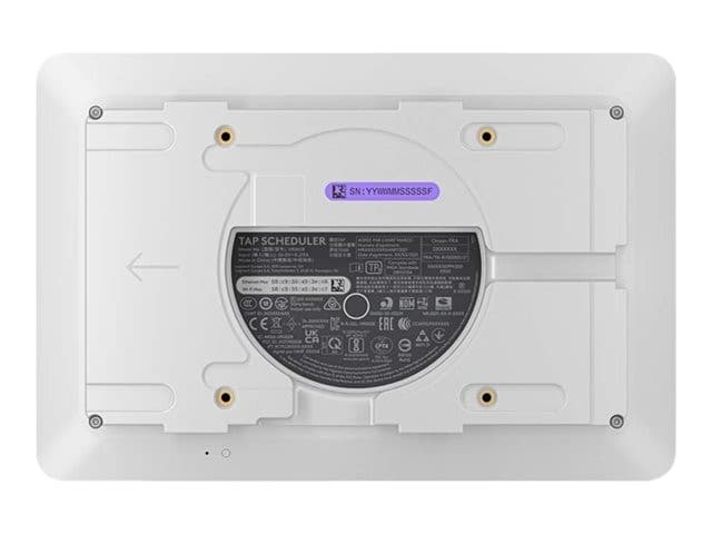 Logitech Tap Scheduler 10.1" Meeting Room Scheduling Panel, White (952-000094) - Image 3