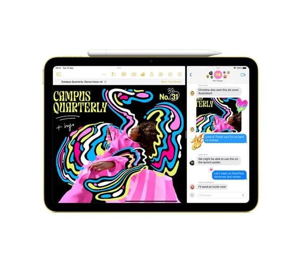 APPLE 10.9" iPad Cellular - 256 GB, Blue - Image 7