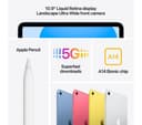 APPLE 10.9" iPad Cellular - 256 GB, Blue thumbnail 8