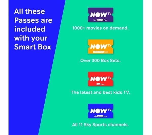 NOW TV Smart Box with 4K & Voice Search - 4 NOW TV Pass Bundle - Image 2