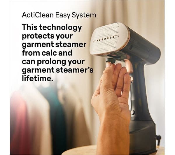 BRAUN Quickstyle 7 GS7077 Clothes Steamer - Black & Gold - Image 5