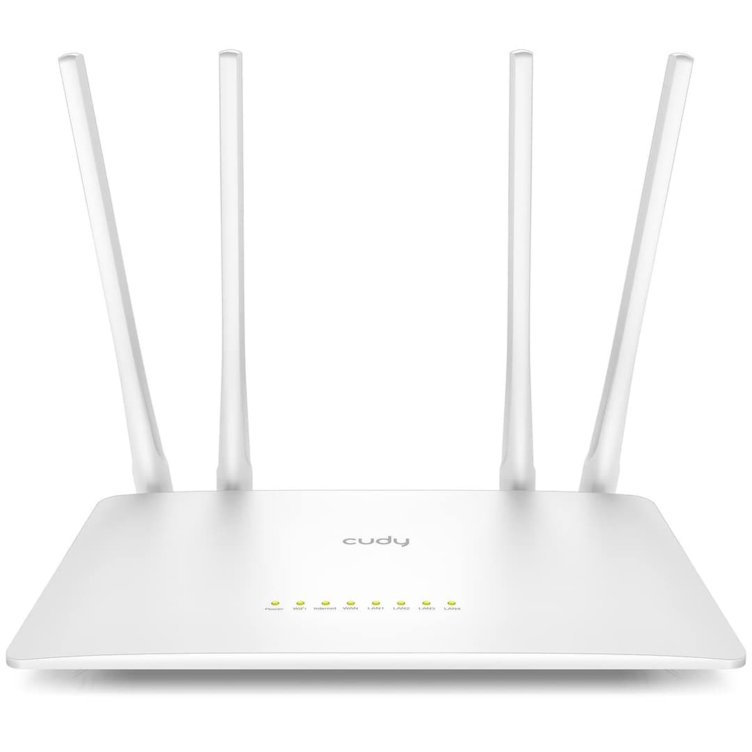 Cudy WR1200 AC1200 Dual-Band Wi-Fi Router - White - Image 1