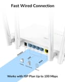 Cudy WR1200 AC1200 Dual-Band Wi-Fi Router - White thumbnail 3