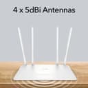 Cudy WR1200 AC1200 Dual-Band Wi-Fi Router - White thumbnail 4