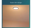 PHILIPS Superslim LED Ceiling Light - Black thumbnail 4