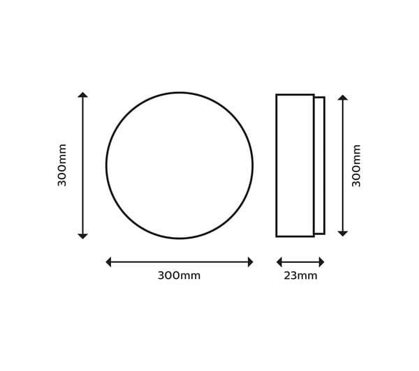 PHILIPS Superslim LED Ceiling Light - Black - Image 6