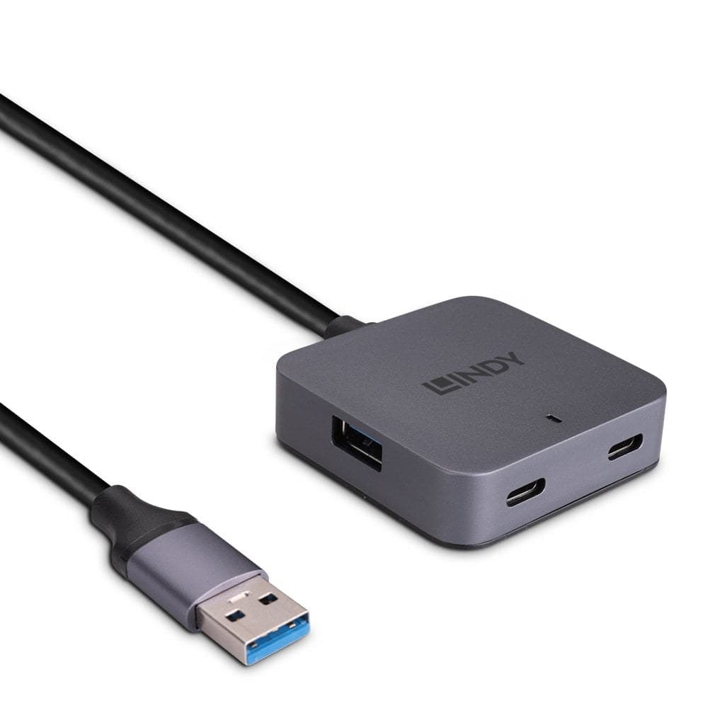 Lindy 10m USB 3.0 Hub 4 Ports - Image 1