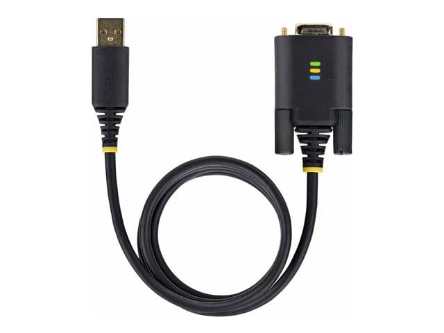 StarTech 1P10FFC-USB-SERIAL USB to Serial Cable Black - Image 2