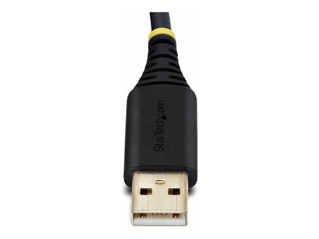StarTech 1P10FFC-USB-SERIAL USB to Serial Cable Black - Image 4