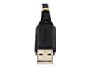 StarTech 1P10FFC-USB-SERIAL USB to Serial Cable Black thumbnail 4