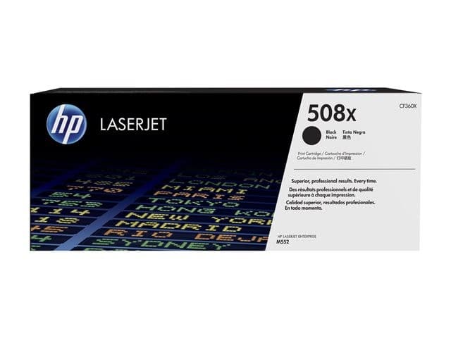 HP 508X High Yield Black Original LaserJet Toner Cartridge (CF360X) - Image 2