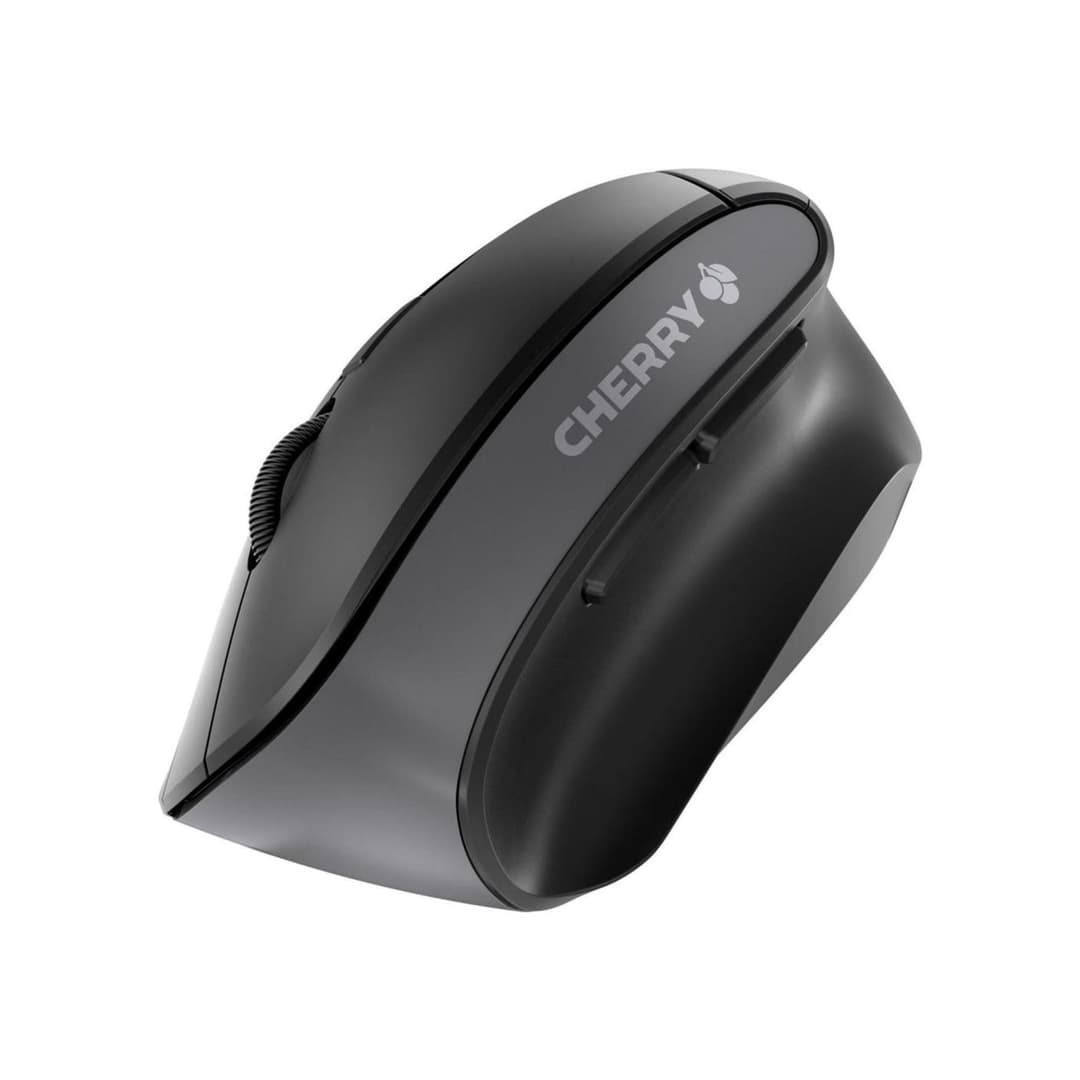 Cherry MW 4500 Wireless Ergonomic Mouse 1200 DPI - Black - Right Hand - Image 2