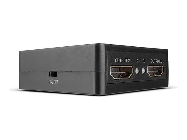 Lindy Compact 2 Port HDMI 18G Splitter - Image 1