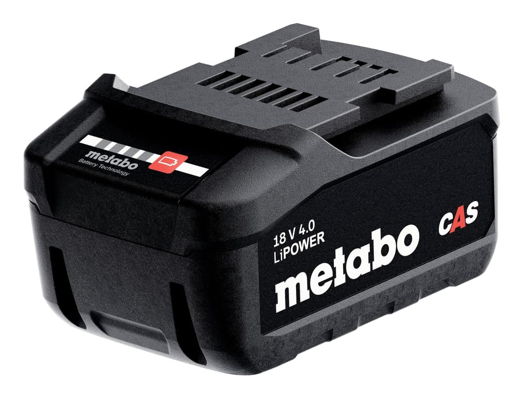 Metabo LiPOWER Battery Pack 18V - 4.0Ah - Black - Image 1