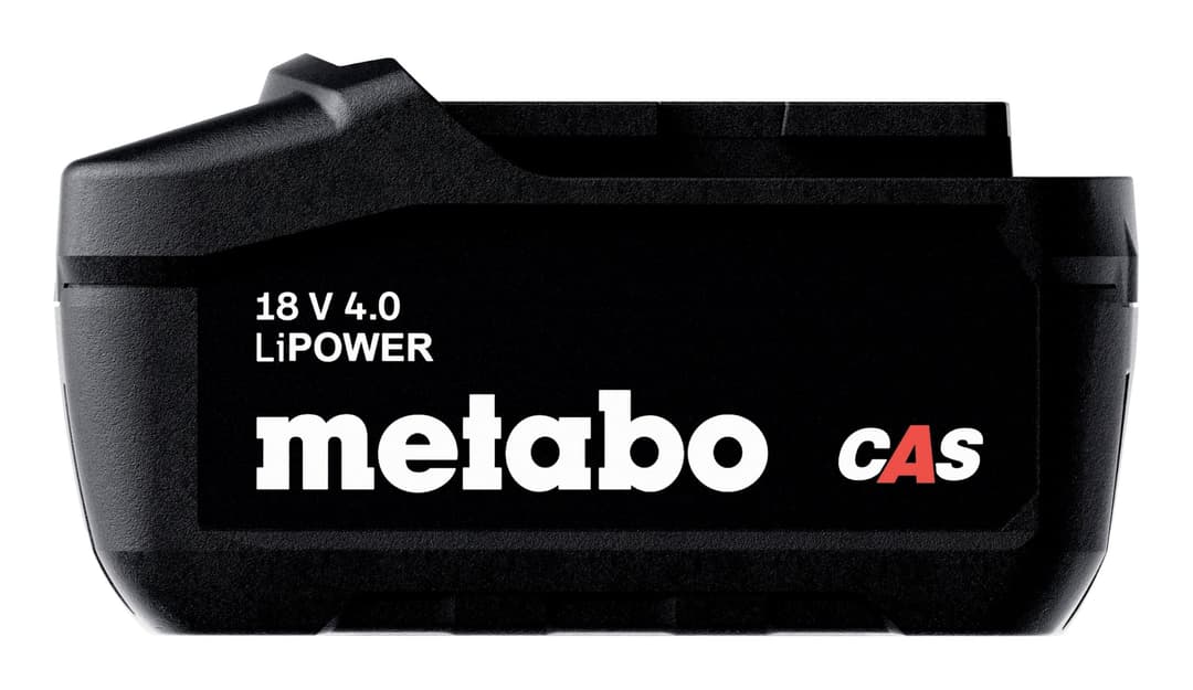 Metabo LiPOWER Battery Pack 18V - 4.0Ah - Black - Image 3