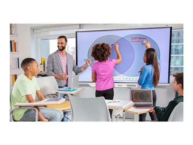 SMART Board RX286 RX Series with iQ - 86" LED-backlit LCD display - 4K - for interactive communication - Image 4