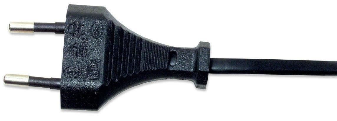 Power Cord/Cable, Euro 2-Pin