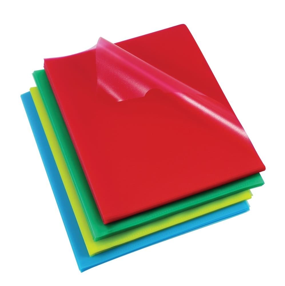 Rexel Cut Flush Folders A4 Assorted (100) - Image 2