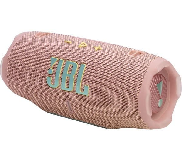 JBL Charge 6 Portable Bluetooth Speaker - Pink - Image 4