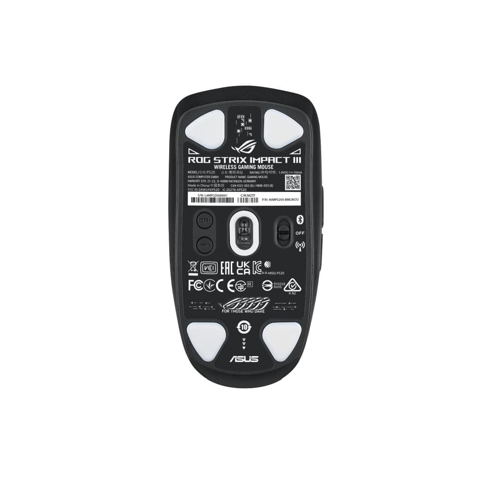 ASUS ROG ROG Strix Impact III Optical Mouse Black - Image 5