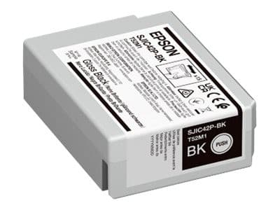 Epson SJIC42P-BK - black - original - ink cartridge - Image 1