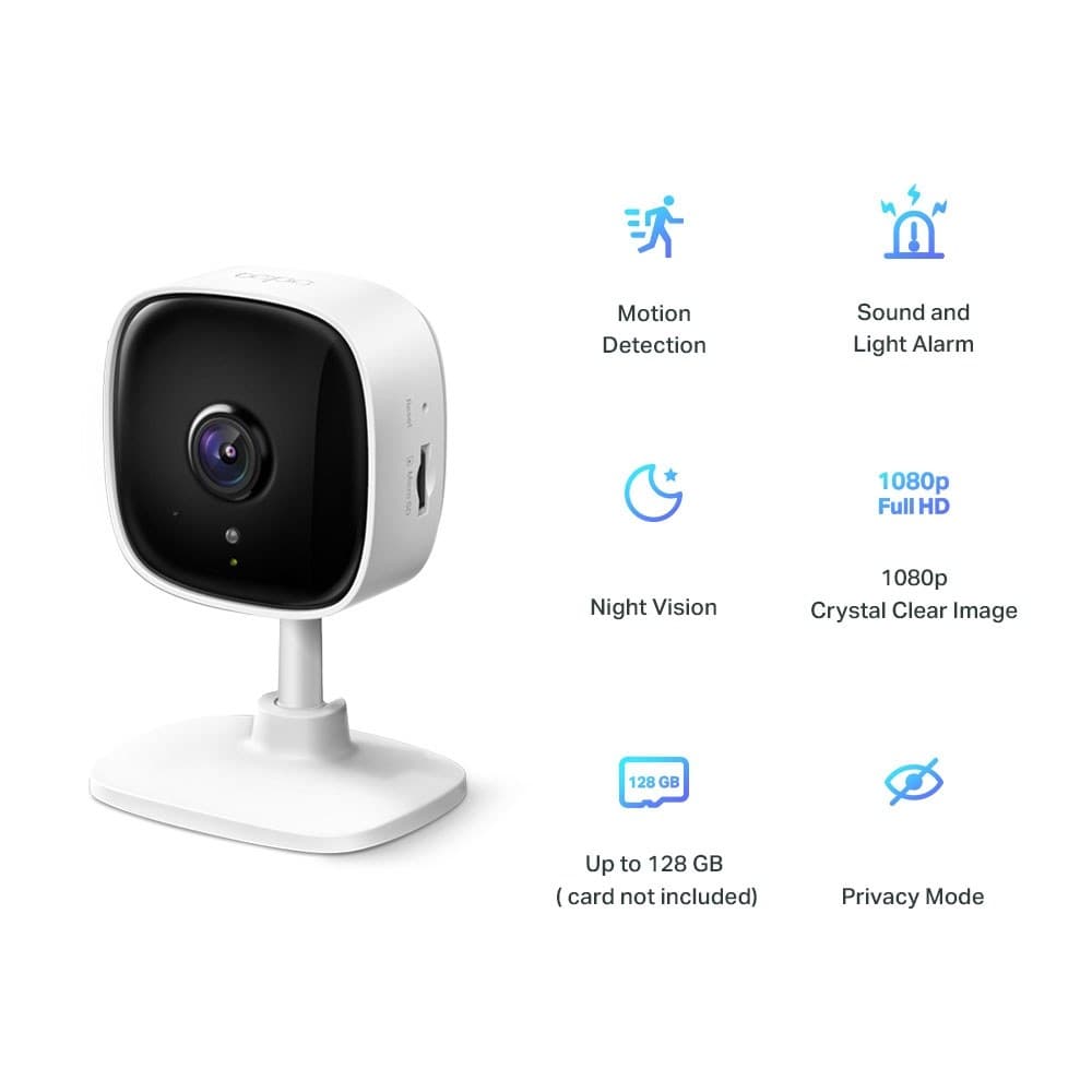 TP-Link Tapo Home Security Wi-Fi Camera - Image 4