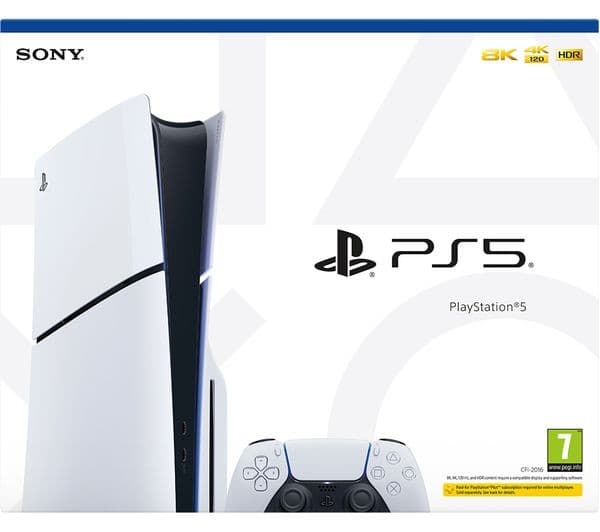 Sony PlayStation 5 Slim 1TB Disc Edition Console (2023 model) - Image 2