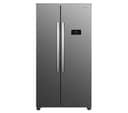 INDESIT INGF 6441 XP4UK American-style Fridge Freezer - Inox thumbnail 1