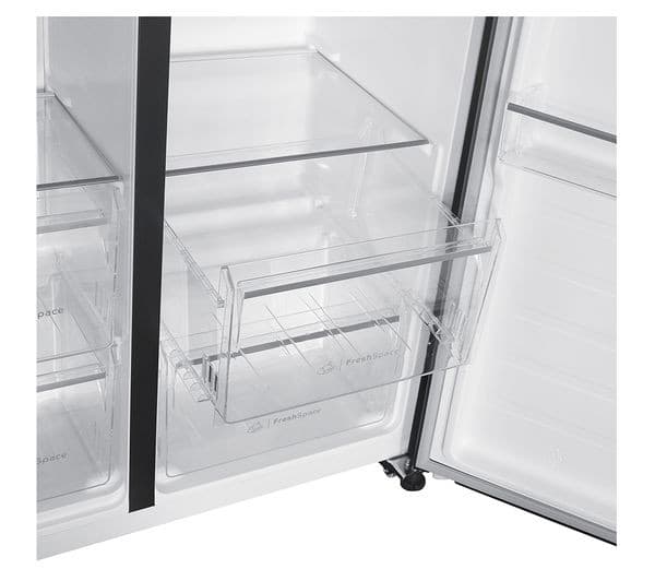 INDESIT INGF 6441 XP4UK American-style Fridge Freezer - Inox - Image 8