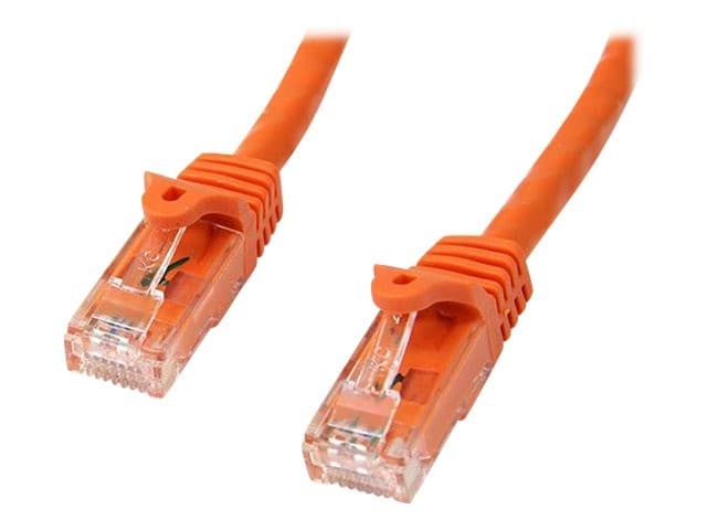 StarTech.com CAT6 Snagless UTP Ethernet Patch Cable 2m - Orange (N6PATC2MOR) - Image 3