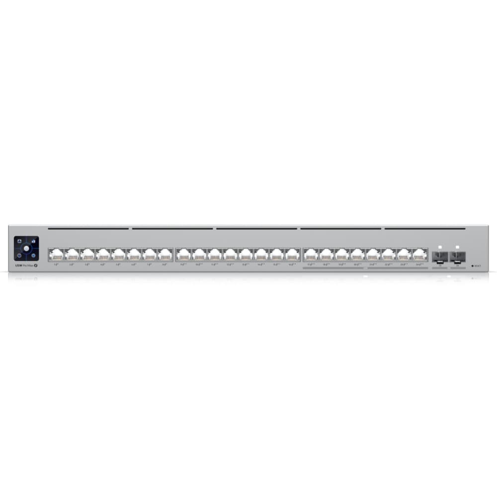 Ubiquiti UniFi USW-Pro-Max-24-PoE Managed Network Switch - 24 Ports (16x 1GbE + 8x 2.5GbE PoE++), 2x 10G SFP+, 400W PoE Budget - Image 5