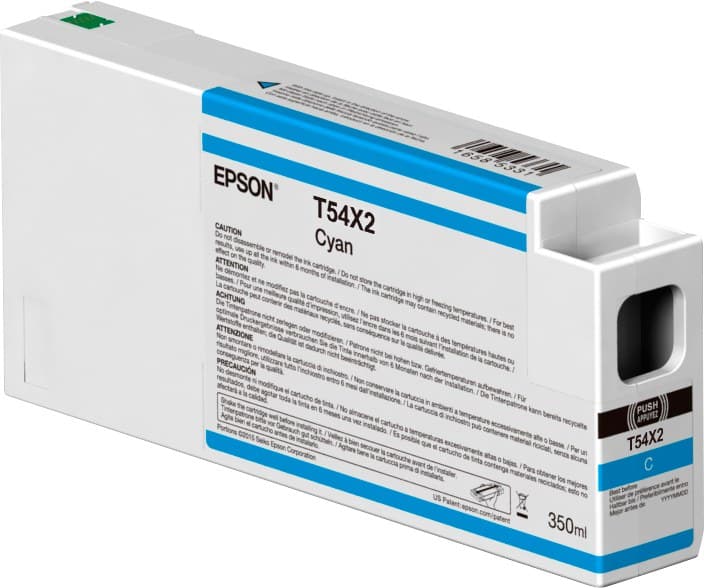 Epson T54X200 UltraChrome HDX/HD Ink Cartridge 350ml - Cyan - Image 1