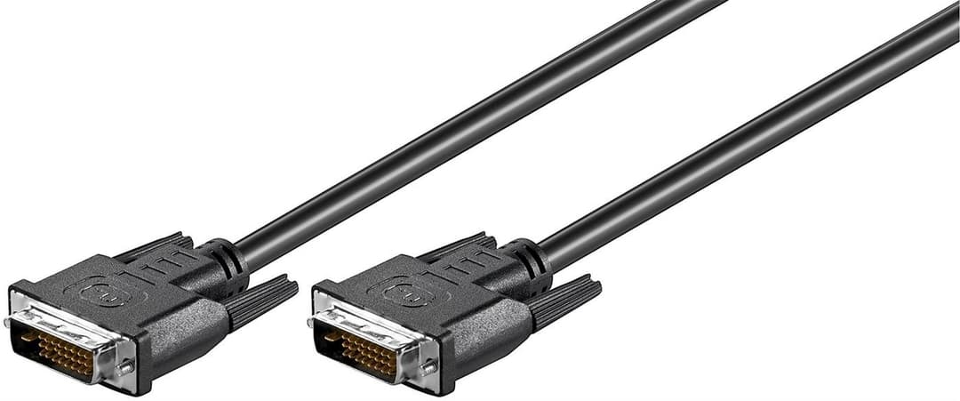 DVI-D 24+1-pin 3m M-M Black - Image 1