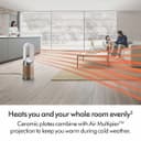 Dyson Purifier Hot+Cool HP2 De-NOx HP12 Air Purifier Fan Heater - White/Gold thumbnail 3