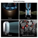 Dyson Purifier Hot+Cool HP2 De-NOx HP12 Air Purifier Fan Heater - White/Gold thumbnail 6