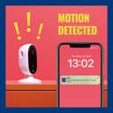 WiZ Connected Indoor Security Camera 1080p - White thumbnail 4