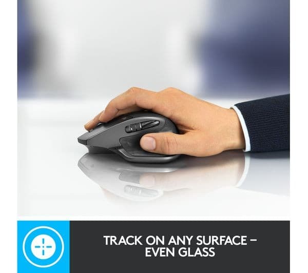 LOGITECH MX Master 2S Wireless Darkfield Mouse - Graphite - Image 3