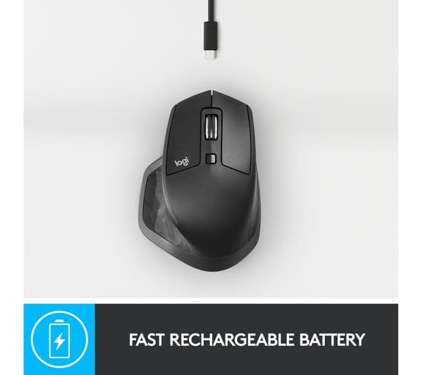 LOGITECH MX Master 2S Wireless Darkfield Mouse - Graphite - Image 7