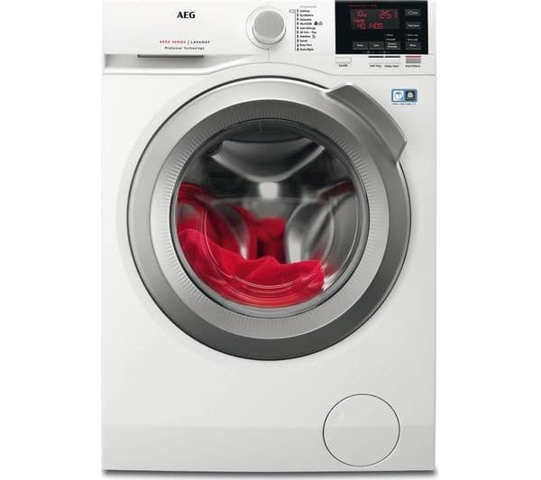 AEG ProSense L6FBG142R Washing Machine - White - Image 1