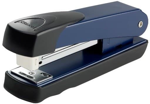 Rexel Meteor Half Strip Stapler Blue - Image 1